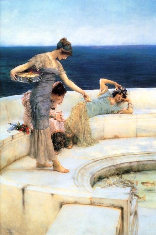 Alma Tadema Silver Favourites oil painting image